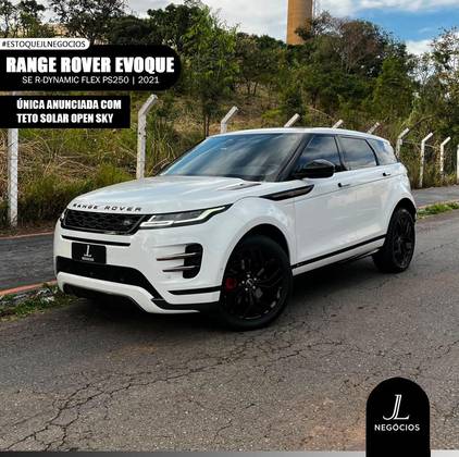 LAND ROVER RANGE ROVER EVOQUE 2.0 P250 FLEX R-DYNAMIC SE AWD AUTOMÁTICO LAND ROVER RANGE ROVER EVOQUE 2.0 P250 FLEX R-DYNAMIC SE AWD AUTOMÁTICO